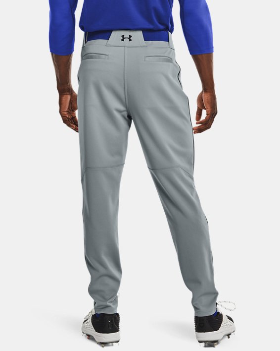 Men's UA Vanish Piped Baseball Pants, Gray, pdpMainDesktop image number 1
